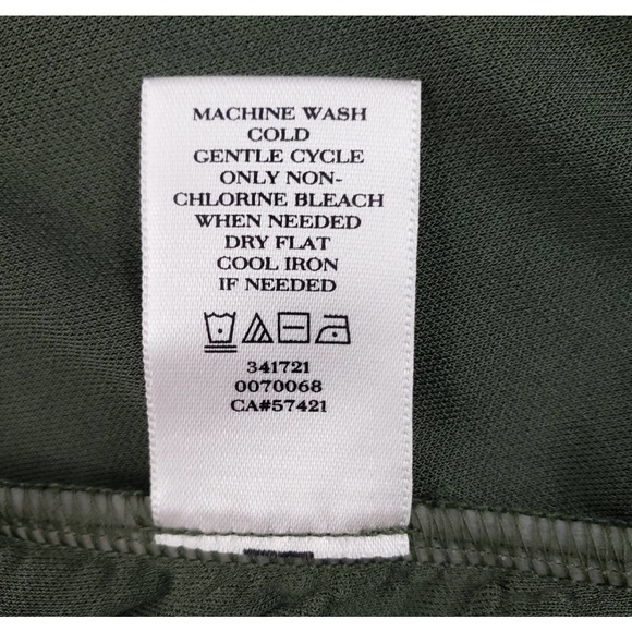 Ann Taylor Petite Sleeveless Ruched Sides Top ~ Dark Green ~ XS / Extra Small - Picture 10 of 10